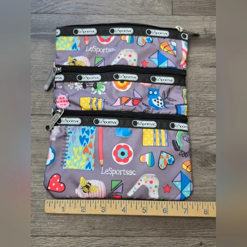 LeSportsac Kids Multicolor Patterned Bag NWOT